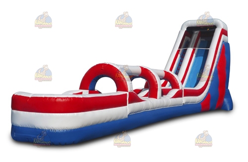 Patriotic 22 Water Slide and Slip  N Splash